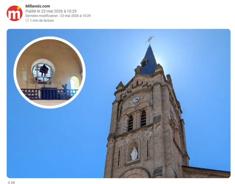 article journal millavois restauration vitraux aguessac lola pradeilles